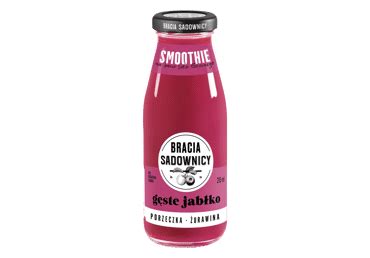 BRACIA SADOWNICY Gęste jabłko porzeczka żurawina 215 ml BARBORA