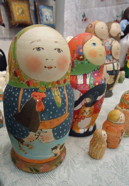 автор - Маша Дмитриева | Stacking dolls, Matryoshka doll, Russian ...