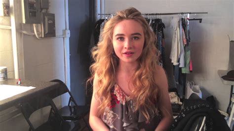 Exclusive Sabrina Carpenter Spills On Girl Meets World Youtube