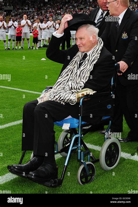 Soccer - Bobby Robson Trophy - England v Germany - St James Park. Sir Bobby Robson during the ...