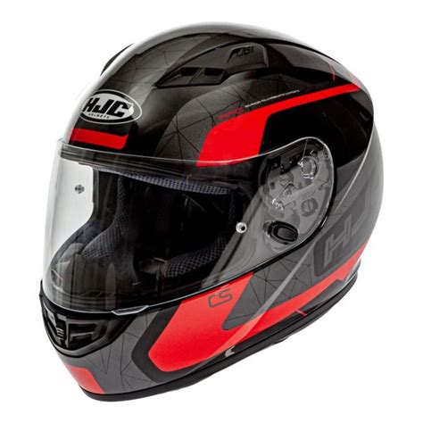 Casque HJC CS 15 DOSTA MC1 Noir Rouge Au Meilleur Prix Moto System Fr