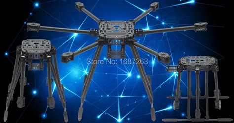 Zd Mm Full Carbon Fiber Zd Umbrella Folding Axis Hexacopter