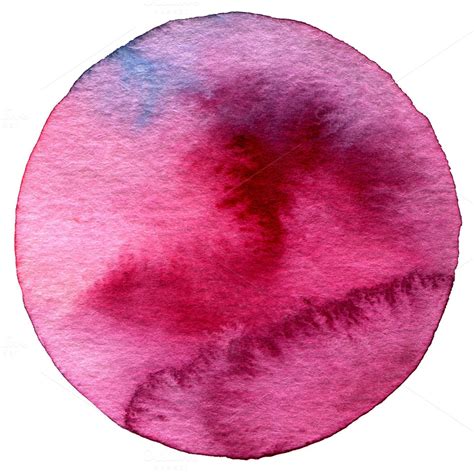 Watercolor Circle Painted Background Abstract Photos On Creative