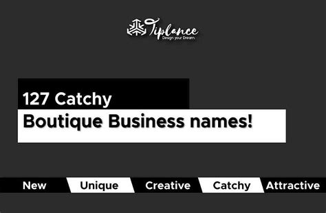 127 Stylish And Catchy Boutique Name Ideas Tiplance In 2020