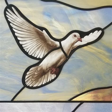 Got To Paint This Dove For A Project I Designed And Painted At Work I Love How Cute He Turned