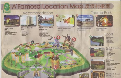 Purple Dream Residence Afamosa Malacca Afamosa Theme Parks Map