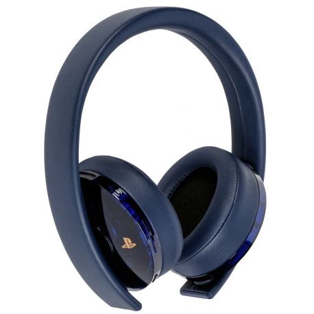 PlayStation Gold Wireless Headset 500 Million Limited Edition Audio