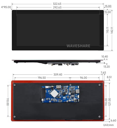 12.3inch HDMI LCD