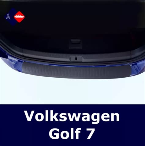 VOLKSWAGEN VW GOLF Mk7 HB NEW Black Rear Guard Bumper Cover Protector