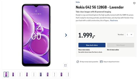 Nokia G42 5G nin tasarımı özellikleri ve fiyatı ortaya çıktı