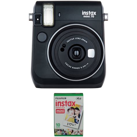 スマホ 富士フイルム Fuji Film Instax Mini 70 Black チェキ カメラの通販 By ざとにいs Shop