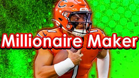 Draftkings Nfl Week Millionaire Maker Lineup Dfs Picks Youtube