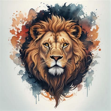 Roaring Lion Tattoo Drawing