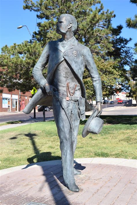 Wyatt Earp Statue Dodge City Kansas Calvin Faunus Flickr