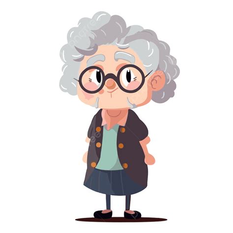 Cartoon Granny Clipart Png Vector Psd And Clipart With Transparent