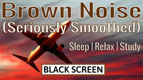 Seriously Smoothed BROWN NOISE 10 Hours Focus Tinnitus Study