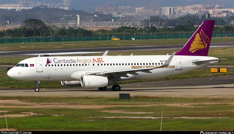 XU 356 Cambodia Angkor Air Airbus A320 232 WL Photo By Lywings ID