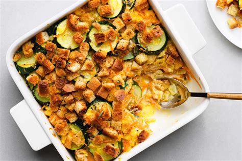 Zucchini And Stuffing Casserole Recipe