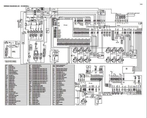 Toyota Forklift 7FBCU15 To 7FBCU55 Wiring Diagram