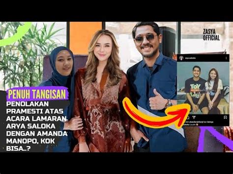 Penuh Tangisan Penolakan Pramesti Atas Acara Lamaran Arya Saloka Dengan