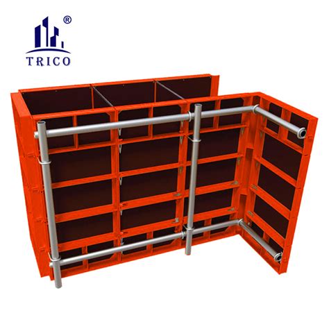 Concrete Wall Formwork Steel Plywood Formwork Steel Ply Euro Form