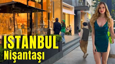 Nisantasi Istanbul October Walking Tour K Uhd Fps Youtube