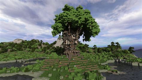 Minecraft Treehouse Schematic