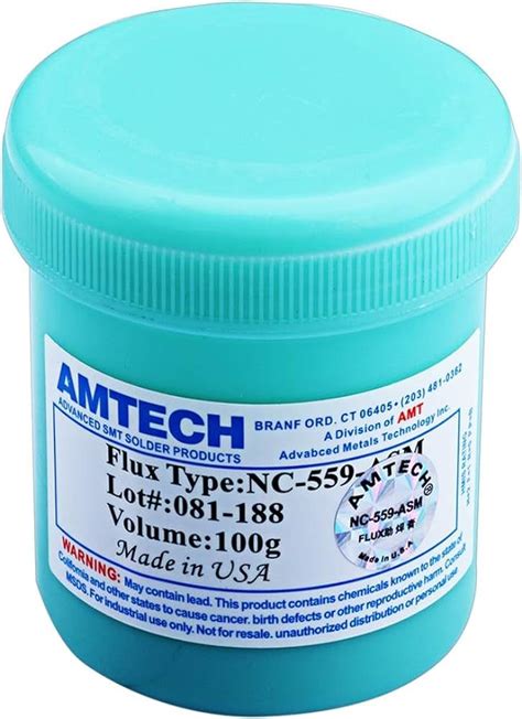 AMTECH NC-559-ASM Flux Krem 100Gr - Ulutaş Elektronik