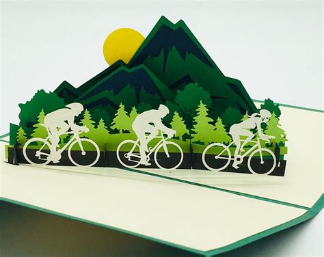 Road Bike Card Etsy