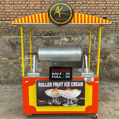 Ice Cream Food Cart Material Stainless Steel At Best Price In Greater Noida Perfect