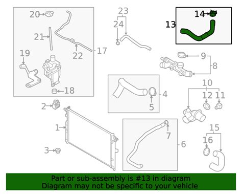 Mazda Cx Coolant Hose Pxns X Realmazdaparts