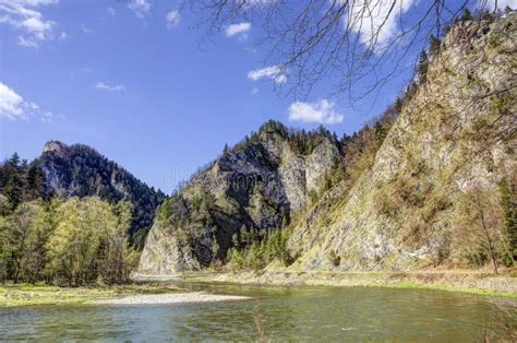 Dunajec River Gorge In Spring Stock Photo Image Of Lesser Spring