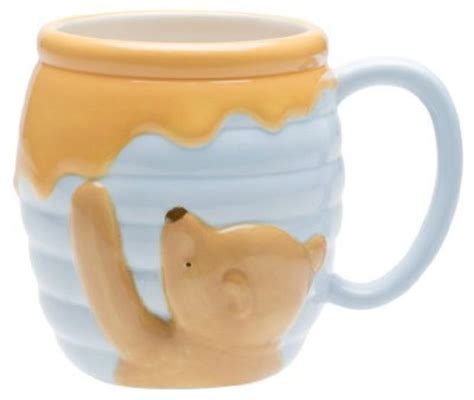 Zak Designs Disney Winnie The Pooh Ceramic Sculpted Mug Mugs Disney