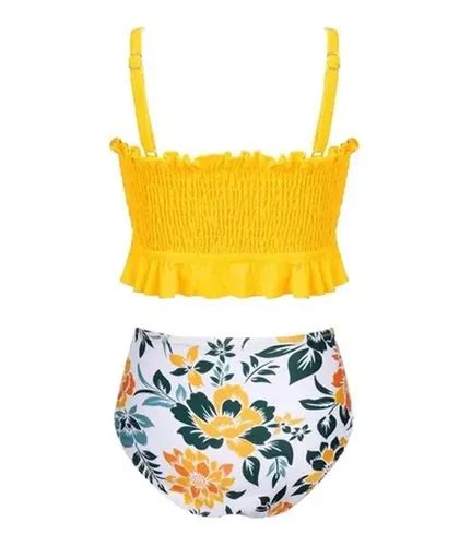 Traje Baño Tankini Bikini Niña Playa Nadar Vacaciones pcs Meses sin interés