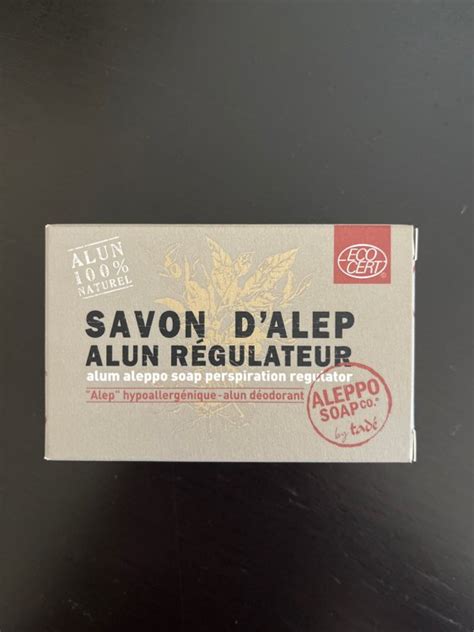 Aleppo Soap Co Savon D Alep L Alun R Gulateur Inci Beauty