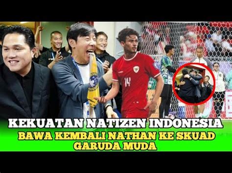 Alhamdulillah Nathan Tjoe Kembali Bela Timnas U Berita Timnas