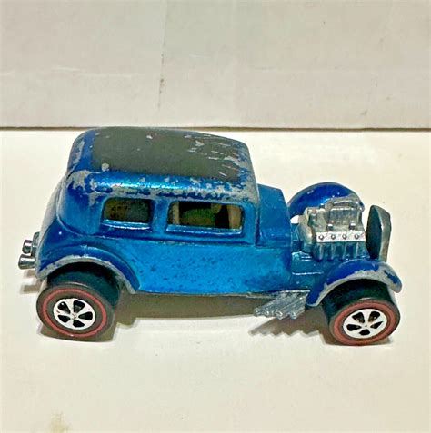 Hot Wheels Redline Classic Ford Vicky Blue Color Ebay