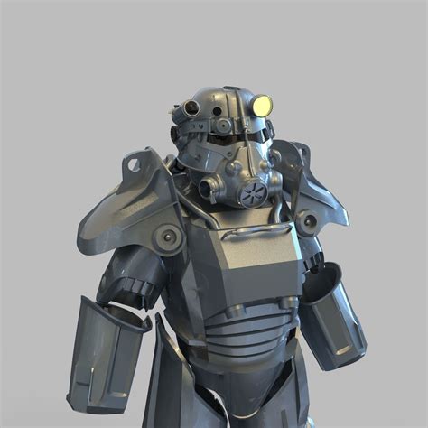 Fallout T Full Body Wearable Power Armor With Helmet D Model D