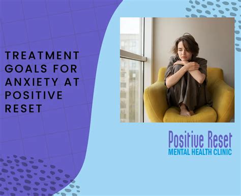 Treatment Goals for Anxiety at Positive Reset Eatontown