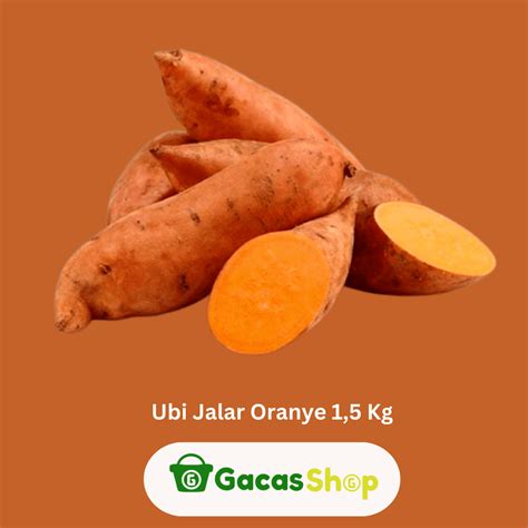 Ubi Jalar Oranye Konvensional 15 Kg Gacasshop