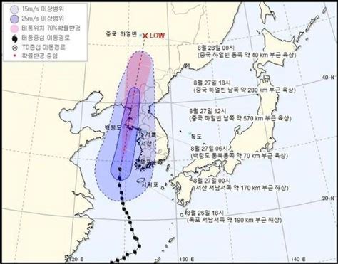 전남 목포 인근 해상까지 올라온 바비 시속 30㎞로 북진 중 조선비즈