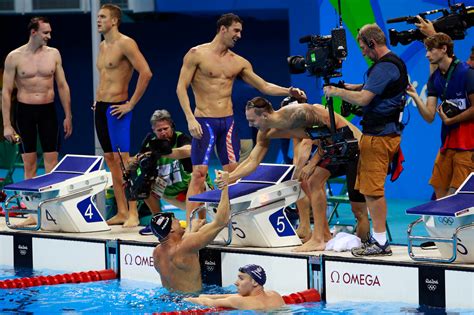 American News Broadcasting Michael Phelps Wins His Th Gold Medal