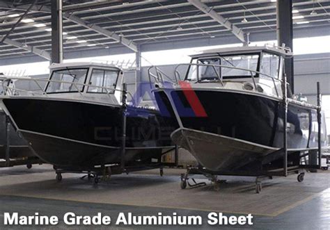 Marine Grade Aluminium Sheet Plate For Boats Shipbuildiing