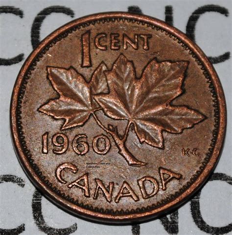 Canada Cent Copper Coin One Canadian Penny Etsy Canada