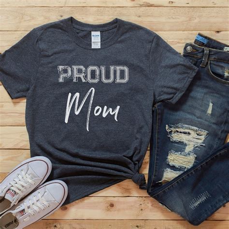 Proud Mom shirt Proud Mom Proud mom shirts gift for mom | Etsy