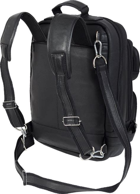 Mochila Escolar Couro Legitimo Confortável Masculino Brinde R 463