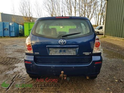 Toyota Corolla Verso 1 6 16V VVT I Sloopvoertuig 2005 Blauw