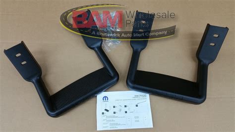 Dodge RAM 1500 2500 3500 Side Steps Stirrup Step Mopar 82211645AF OEM