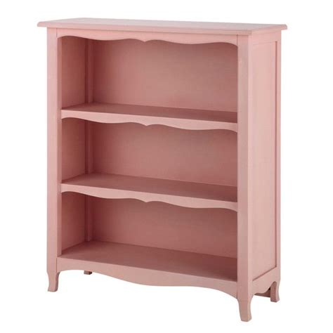 Biblioth Que Enfant En Bois Rose L Cm Victorine Maisons Du Monde