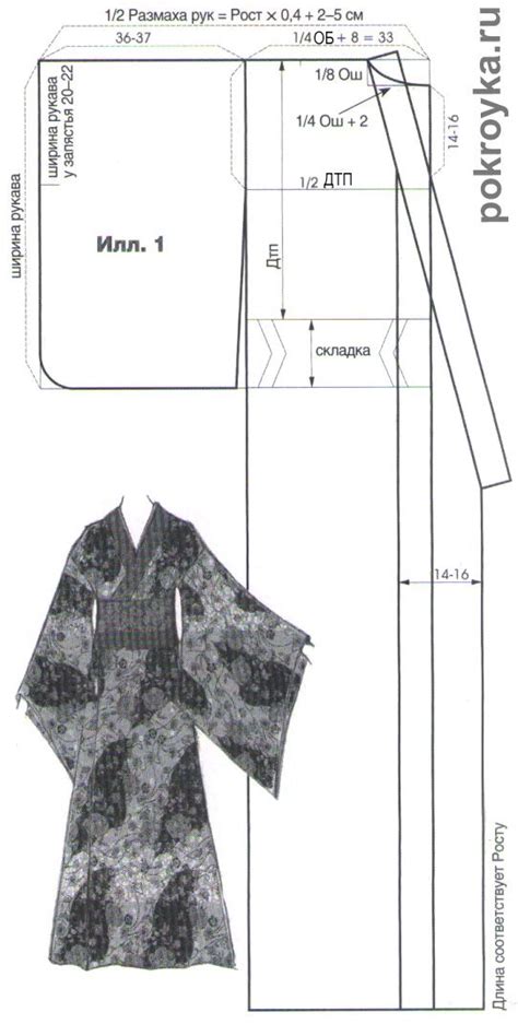 Kimono Sewing Pattern Free The Pattern Is Available To Download During The Month Of August After ...